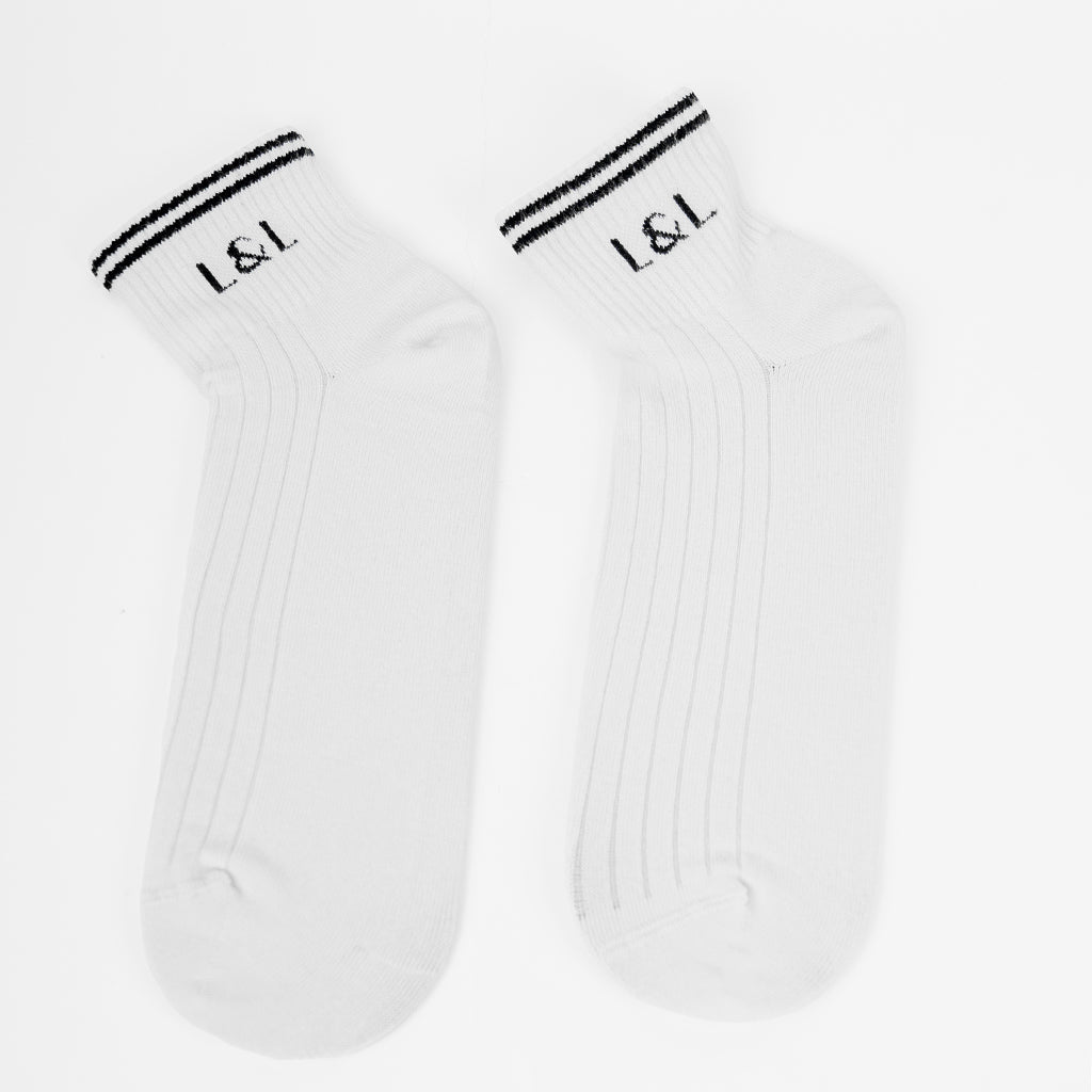 Lars&Leo Sneaker Retro Damen Schwarz-Weiß – Retro & Vielseitig