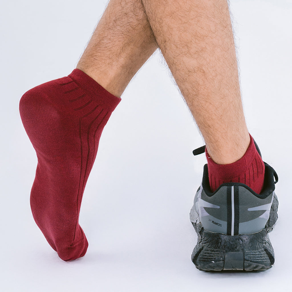 Lars&Leo Sneaker Slim Herren Rot – Markant & Sportlich