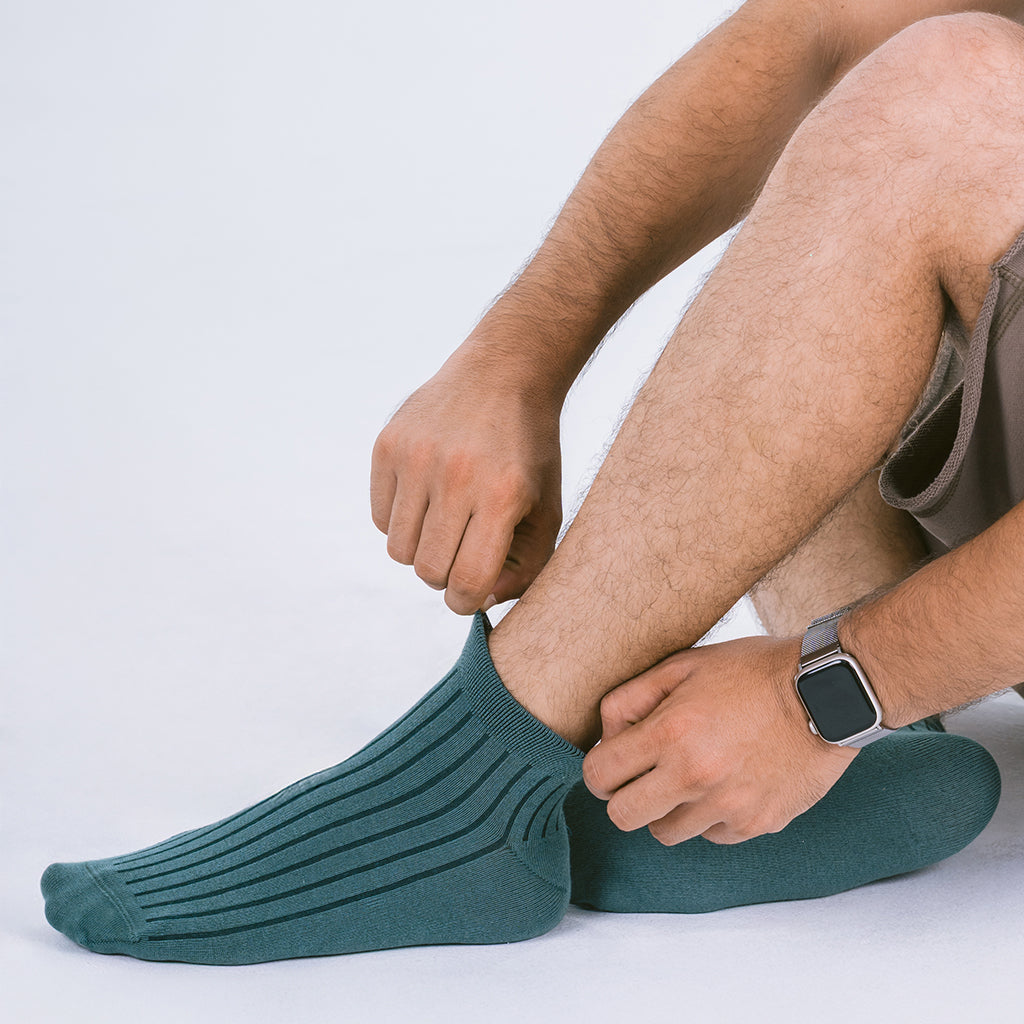 Lars&Leo Sneaker Slim Herren Grün – Natürlich & Lässig