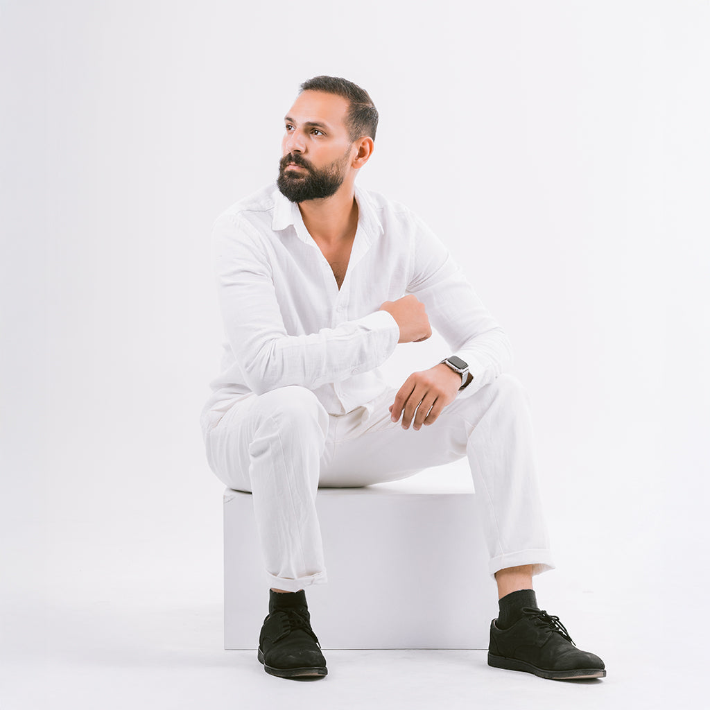 Lars&Leo Sneaker Slim Herren Marine – Cool & Klassisch