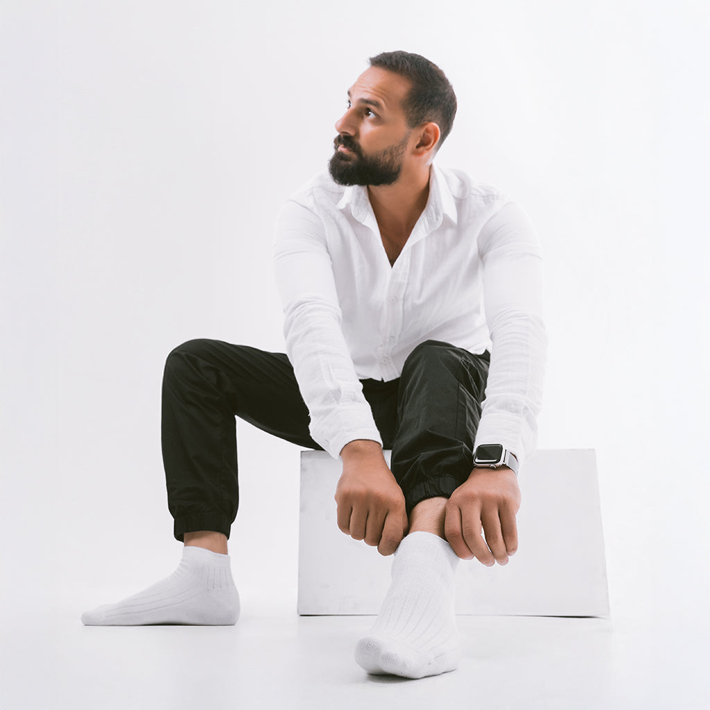 Lars&Leo Sneaker Slim Herren Weiß – Frisch & Leicht