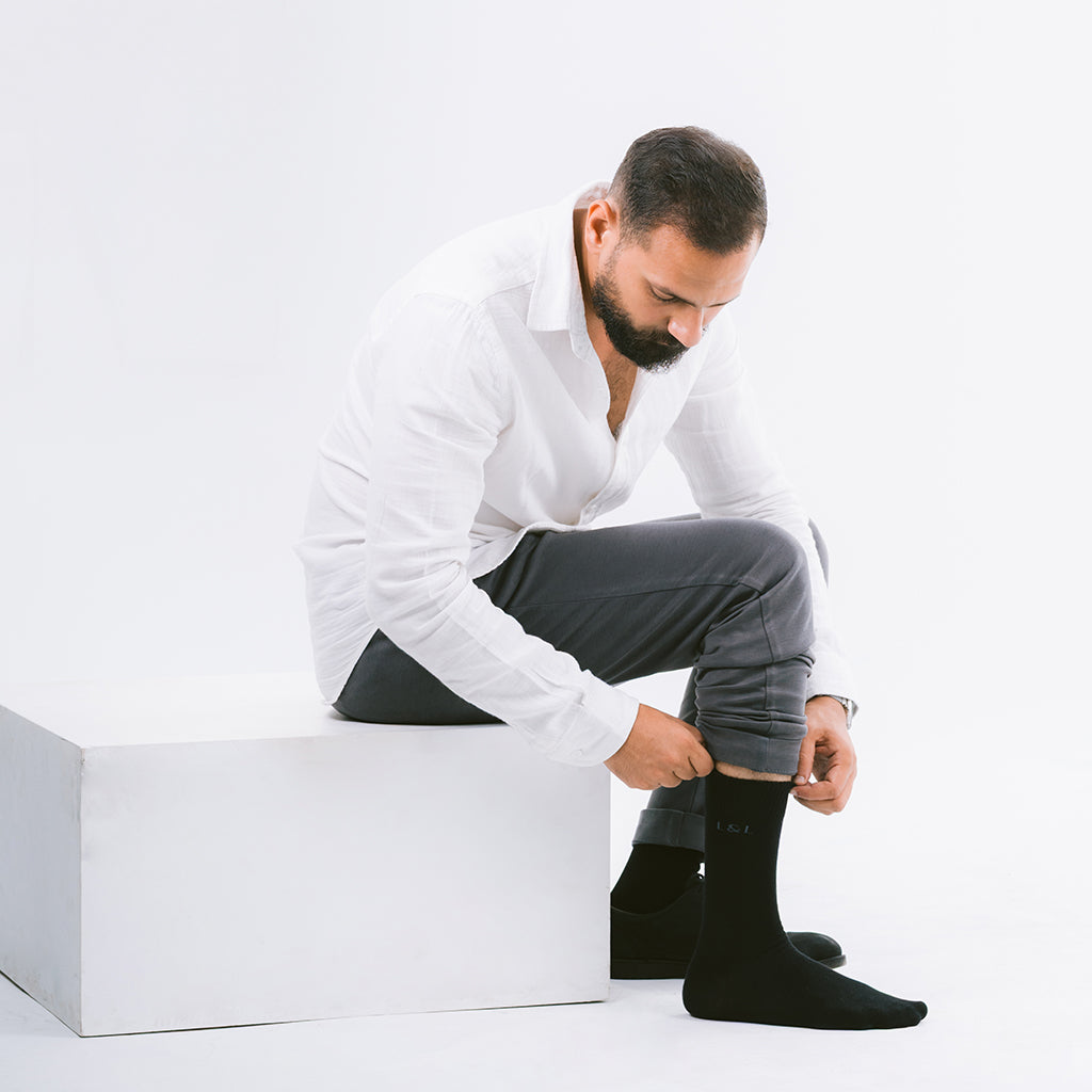 Lars&Leo Business Slim Herren Schwarz – Elegant & Bequem