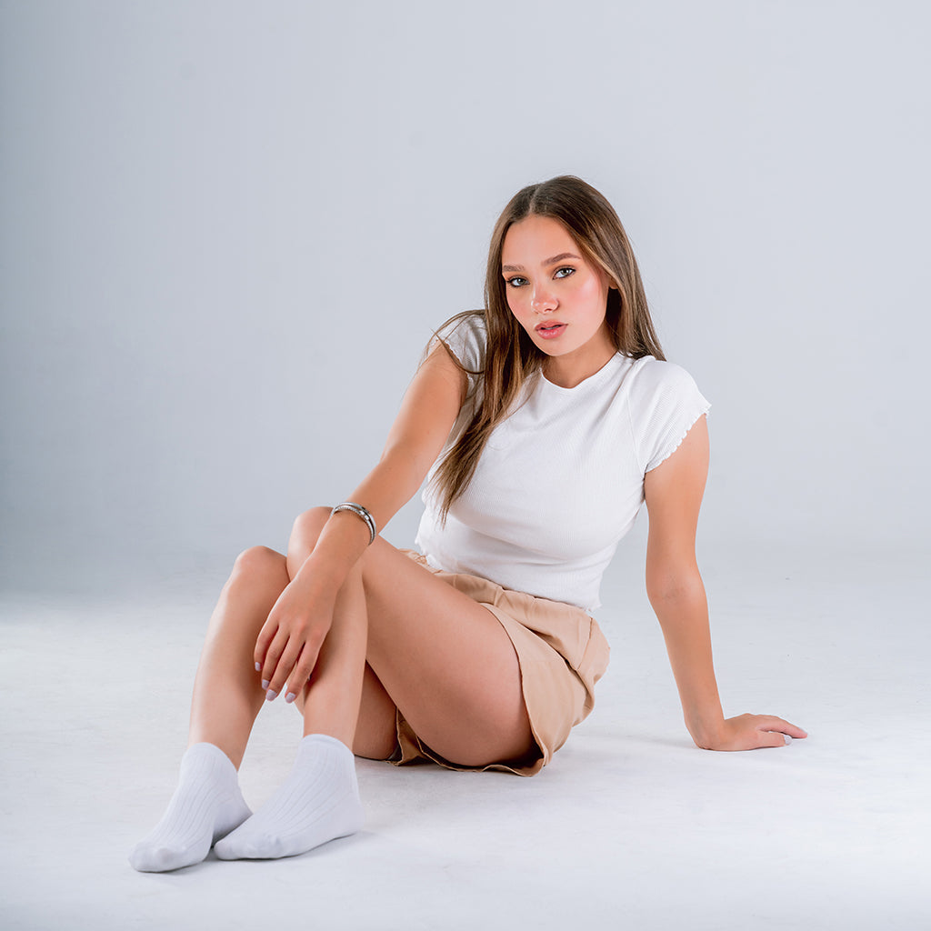 Lars&Leo Sneaker Slim Damen Weiß – Clean & Bequem