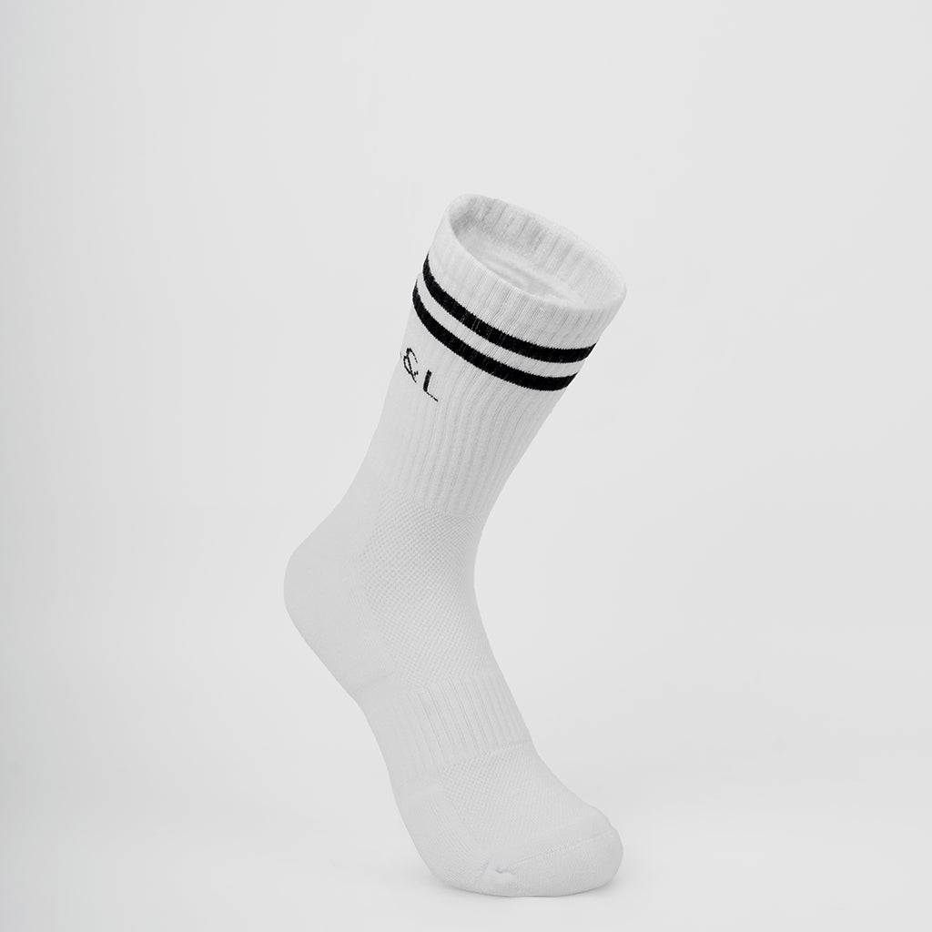 Lars&Leo Laufsocken Herren Weiß – Klassisch & Atmungsaktiv