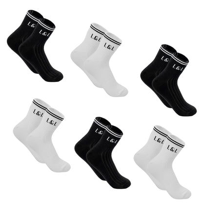 Lars&Leo Sneaker Retro Damen Schwarz-Weiß – Retro & Vielseitig