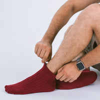 Sneakersocken Herren, Bio-Baumwolle