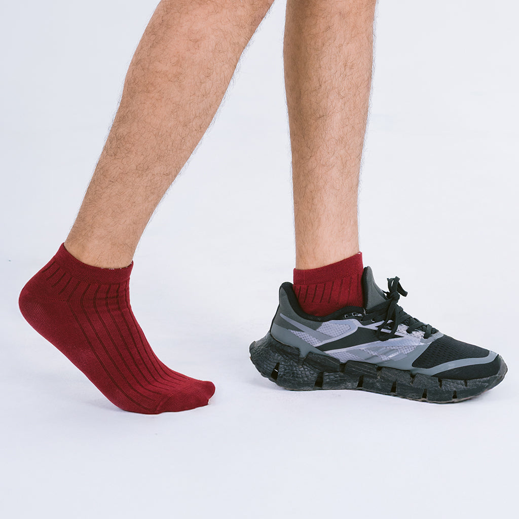 Lars&Leo Sneaker Slim Herren Rot – Markant & Sportlich