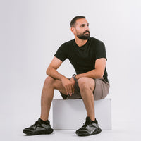Kurze Sportsocken Herren 4er Pack Bio-Baumwolle