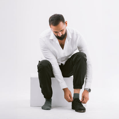 Lars&Leo Sneaker Slim Herren Grün – Natürlich & Lässig