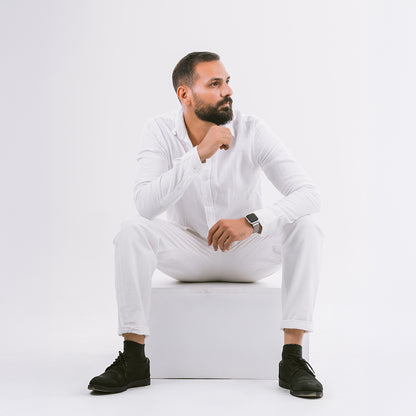 Lars&Leo Sneaker Slim Herren Rot – Markant & Sportlich