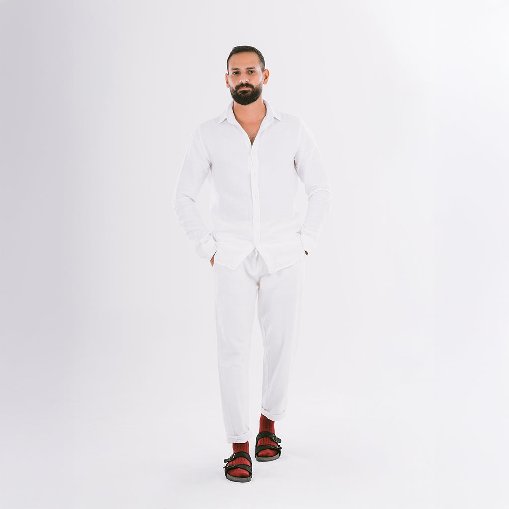 Lars&Leo Sneaker Slim Herren Rot – Markant & Sportlich