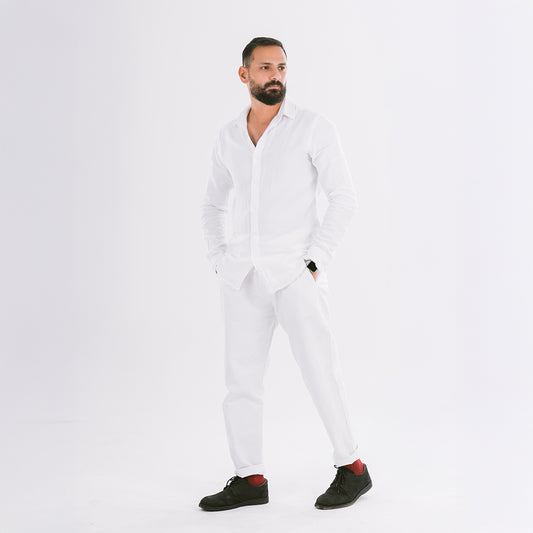 Lars&Leo Sneaker Slim Herren Rot – Markant & Sportlich