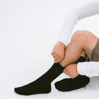 Anzugsocken Herren 6er Pack Schwarz