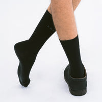 Anzugsocken Herren 6er Pack Schwarz