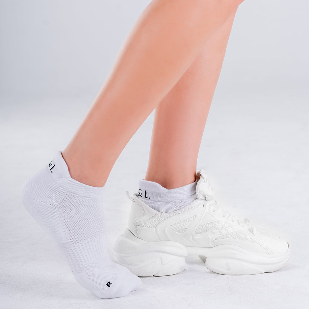 Lars&Leo Sneaker Sport Damen Schwarz-Weiß – Retro & Vielseitig