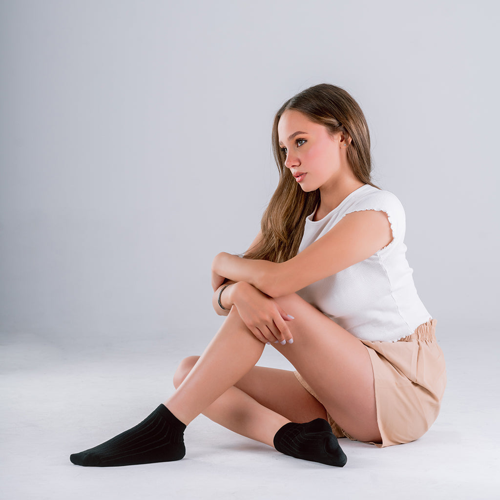 Lars&Leo Sneaker Slim Damen Schwarz-Weiß – Chic & Vielseitig