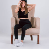 Kurze Sportsocken Damen 4er Pack Bio-Baumwolle